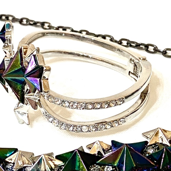 Betsey Johnson 'Star Power' Necklace/Bracelet Set NWT/HTF - Picture 9 of 14